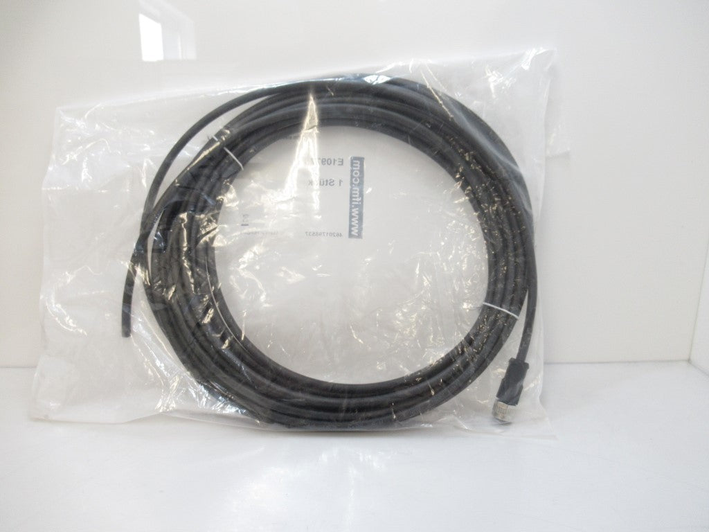 Ifm Electronic E10977 Connecting Cable W/ Socket, 10m PUR-Cable; M12 Connector