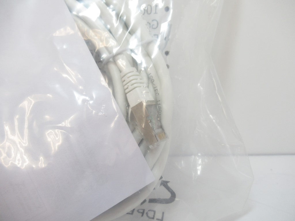CAT6AS-35WH RJ45 CAT6A SSTP 10GB Molded Patch Cable White 35 FT