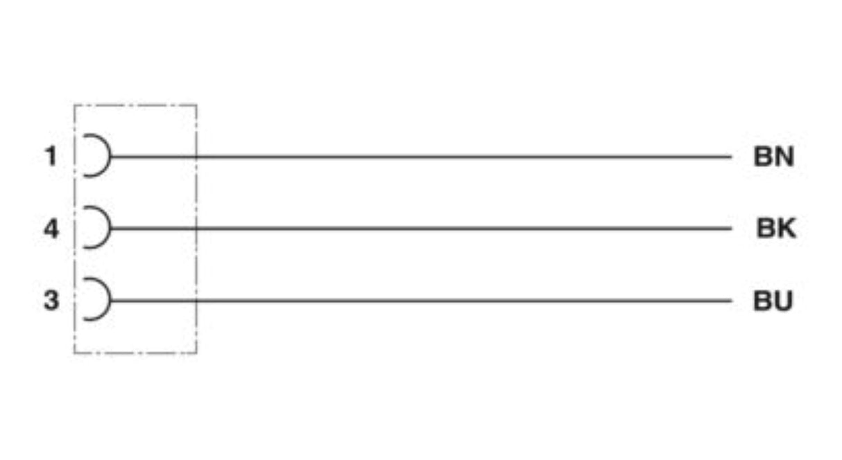 Phoenix Contact SAC-3P-10,0-PVC/M 8FS 1506532 Sensor/Actuator Cable