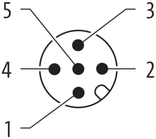 MurrElektronik 7000-41121-0000000 T-Coupler M12 Male/2x M12 Female A-Cod.