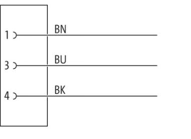 MurrElektronik 7000-08041-6300500 M8 Female 0° A-Cod. With Cable
