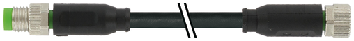 MurrElektronik 7000-88011-6310060 M8 Male 0° / M8 Female 0° Cable