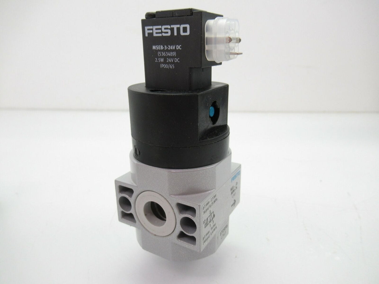 172956 HEE-D-MINI-24 Festo On-Off/Soft-Start Valves D Series New In Box