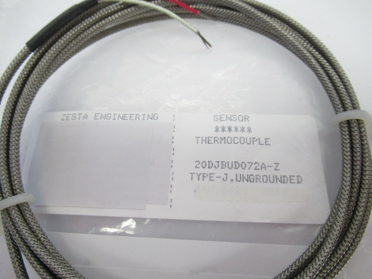 20DJBUD072A-Z 20DJBUD072AZ Zesta Rigid Sheath Thermocouple Type-J Ungrounded New