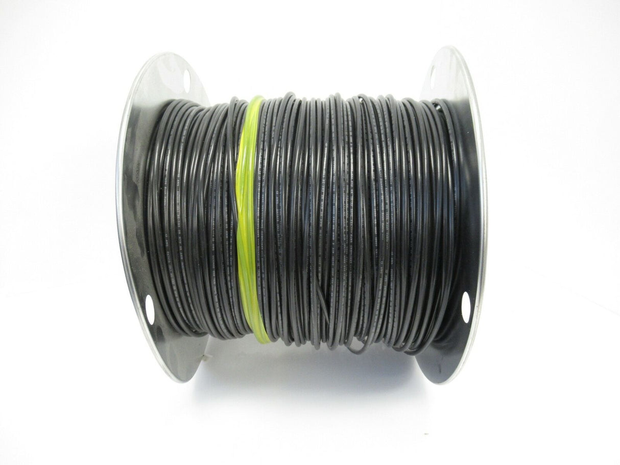 6WA-1265-02-1500 6WA1265021500 Wire 12 AWG 600V Black Sold By Roll Of 150 Meters