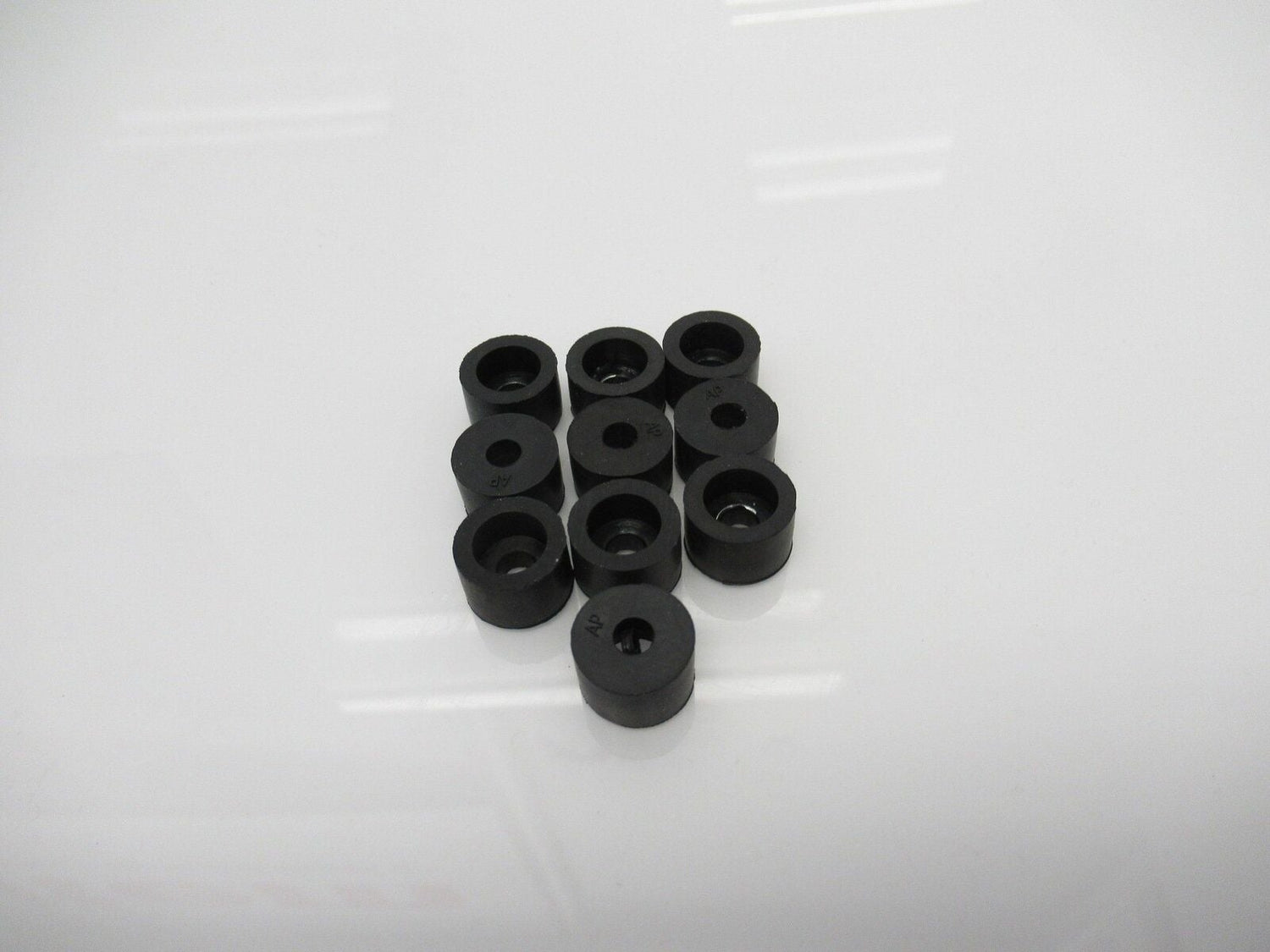 8884T17 Heavy Duty Unthreaded Bumpers, Sold Per Pack Of 10