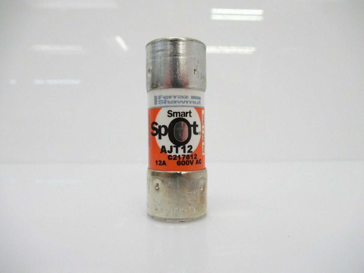 AJT12 Mersen Fuse Class J, Amp-Trap, 12 A, 600V AC (Sold By Unit, New)