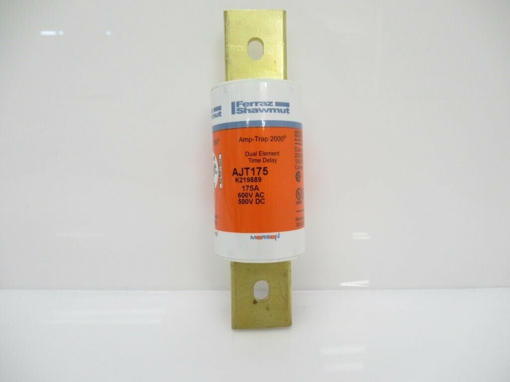 AJT175 Mersen Ferraz Shawmut Fuse Time Delay Class J 175A 600V AC (New In Box)