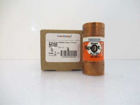 AJT50 Mersen Ferraz Shawmut Fuse Time-Delay Class J 50A / 600V AC