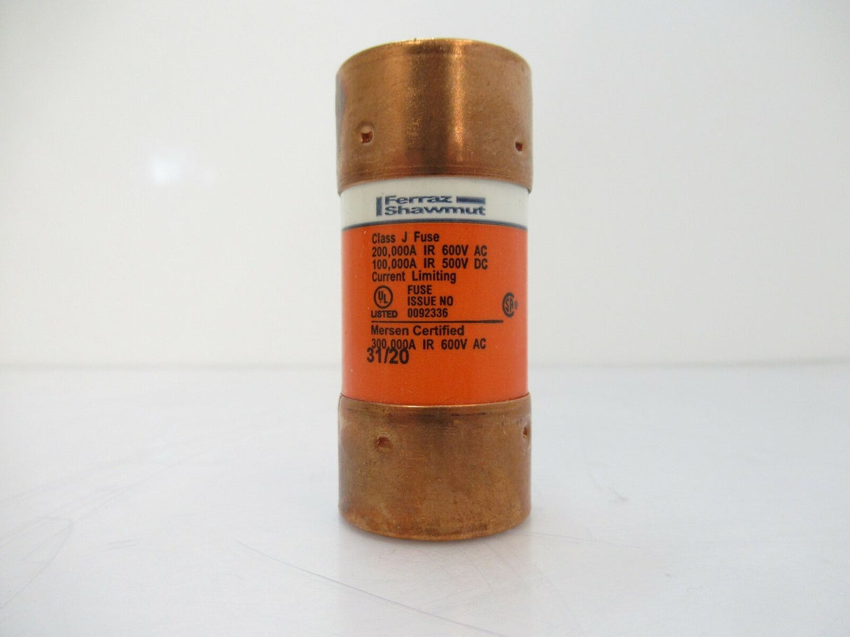 AJT50 Mersen Ferraz Shawmut Fuse Time-Delay Class J 50A / 600V AC