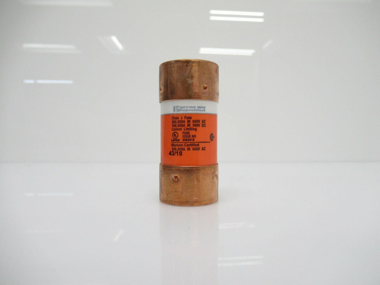 AJT60 Mersen Ferraz Shawmut Fuse Time Delay Class J 60A 600V AC Sold By Unit