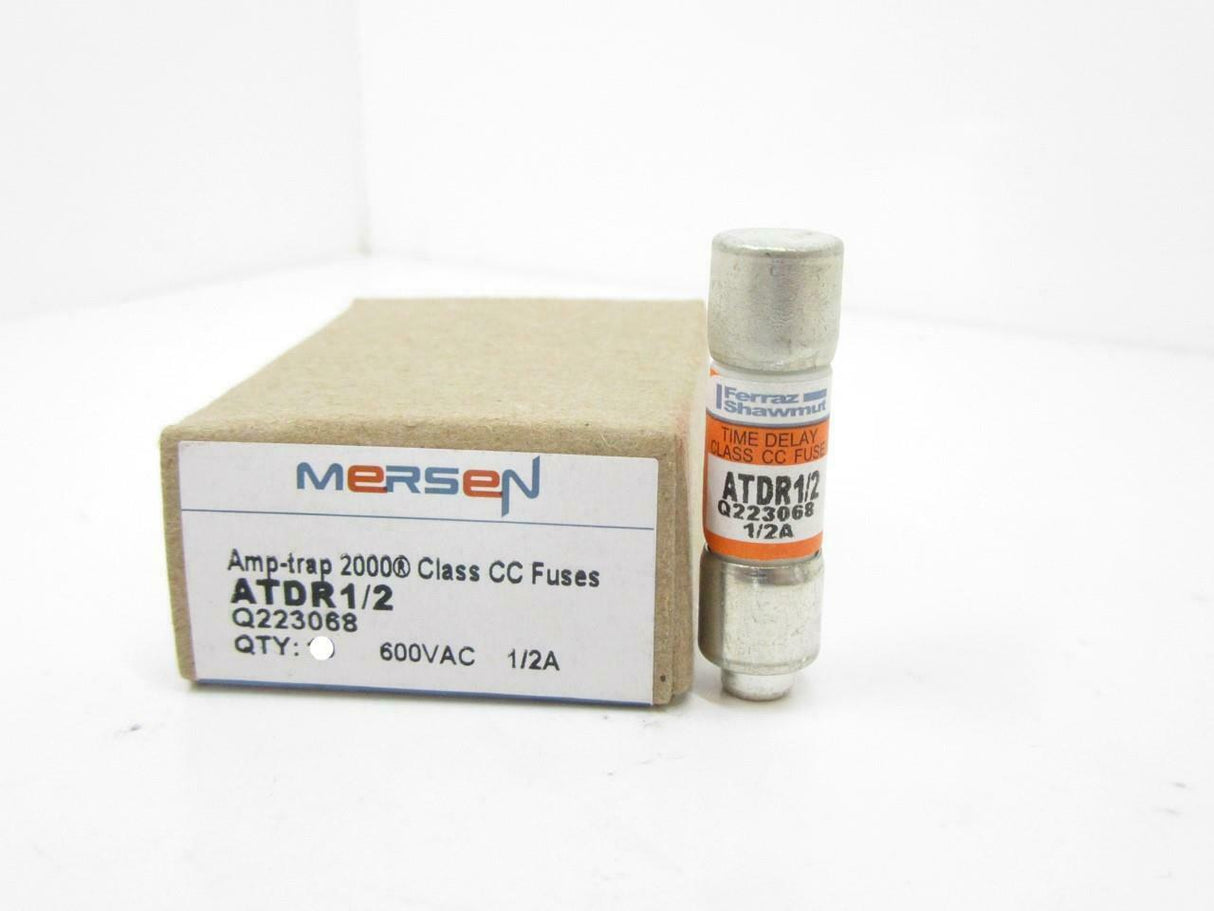 ATDR1/2 ATDR12 Ferraz Shawmut Fuse 1/2 A, Time Delay, Class CC, Sold By Unit