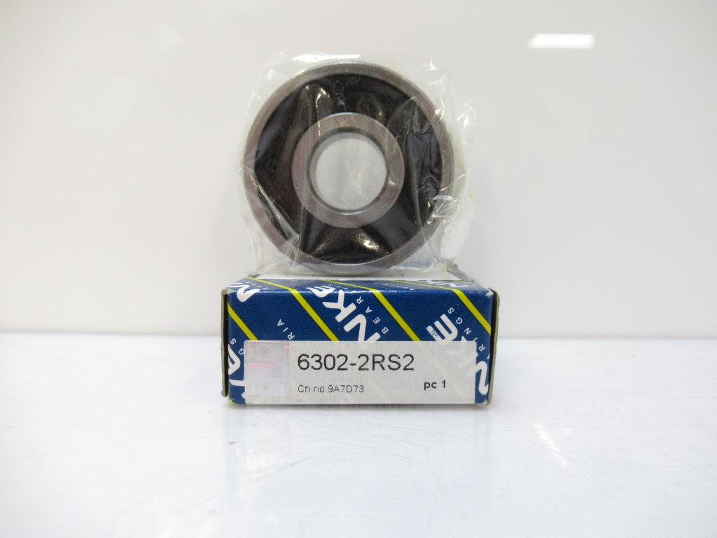 6302-2RS2 63022RS2 NKE Bearings, Radial Ball Bearing, 15 x 42 x 13 mm