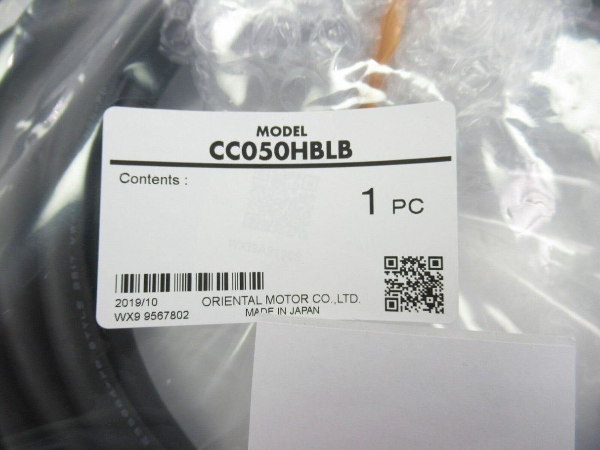 CC050HBLB Oriental Motor Connection / Extension Cable New In Bag