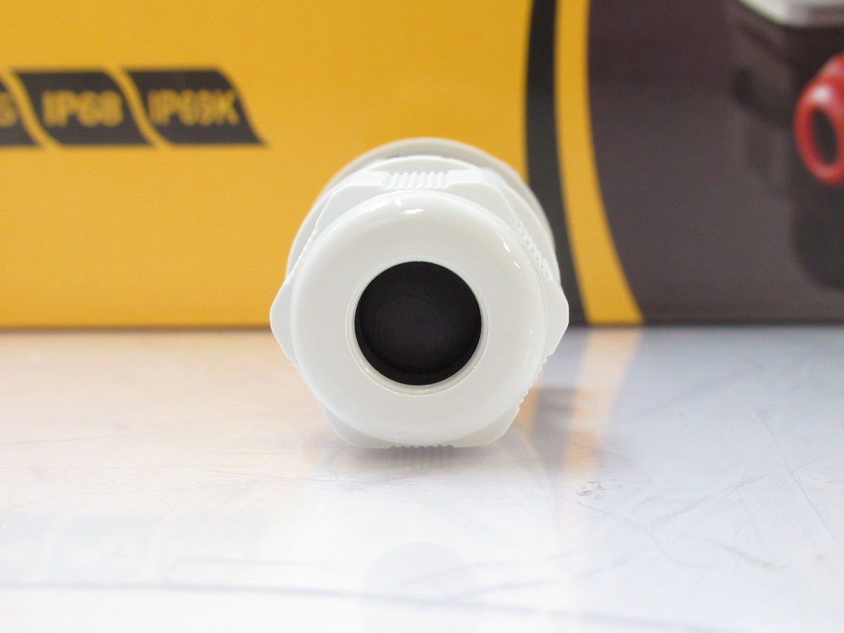 P1110 BEISIT PG Type Nylon Cable Glands, Grey, Sold Per Pack Of 100