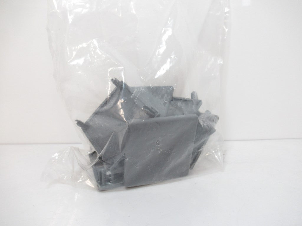 XCBE 64 XCBE64 Flexlink End Cap 64 mm x 64 mm, Plastic, Sold Per Pack Of 10