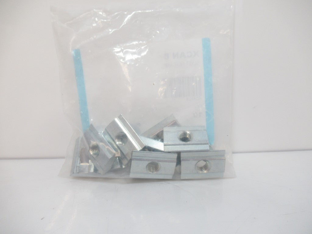 XCAN 8 XCAN8 Flexlink T-Slot Nut M8, Sold Per Pack Of 10