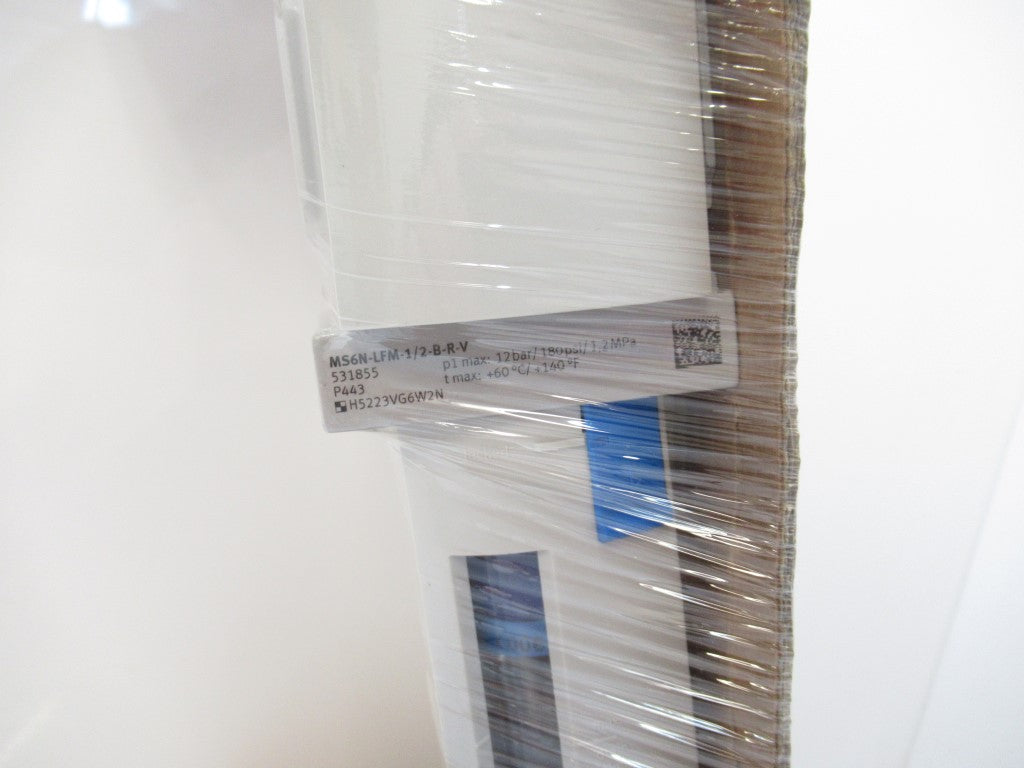 531855 Festo Fine Filter MS6N-LFM-1/2-B-R-V Series MS Size 6 New In Box