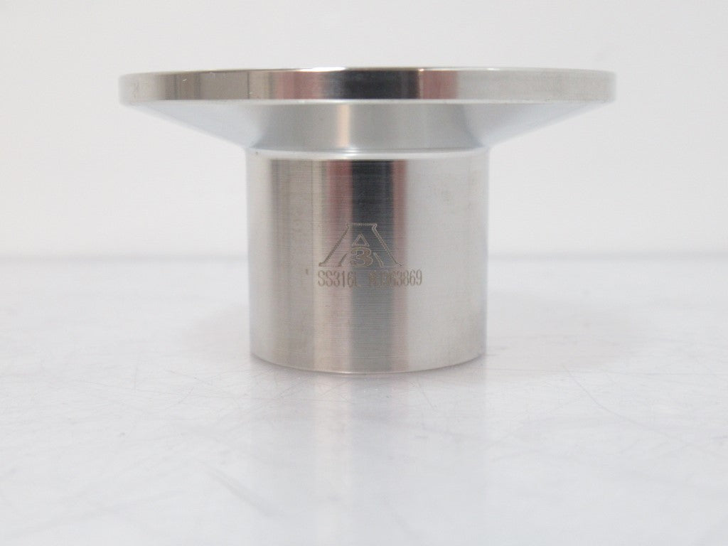 12-16C14A06 1216C14A06 Tri-Clamp 1" Weld Ferrule SS316, Sold By Unit