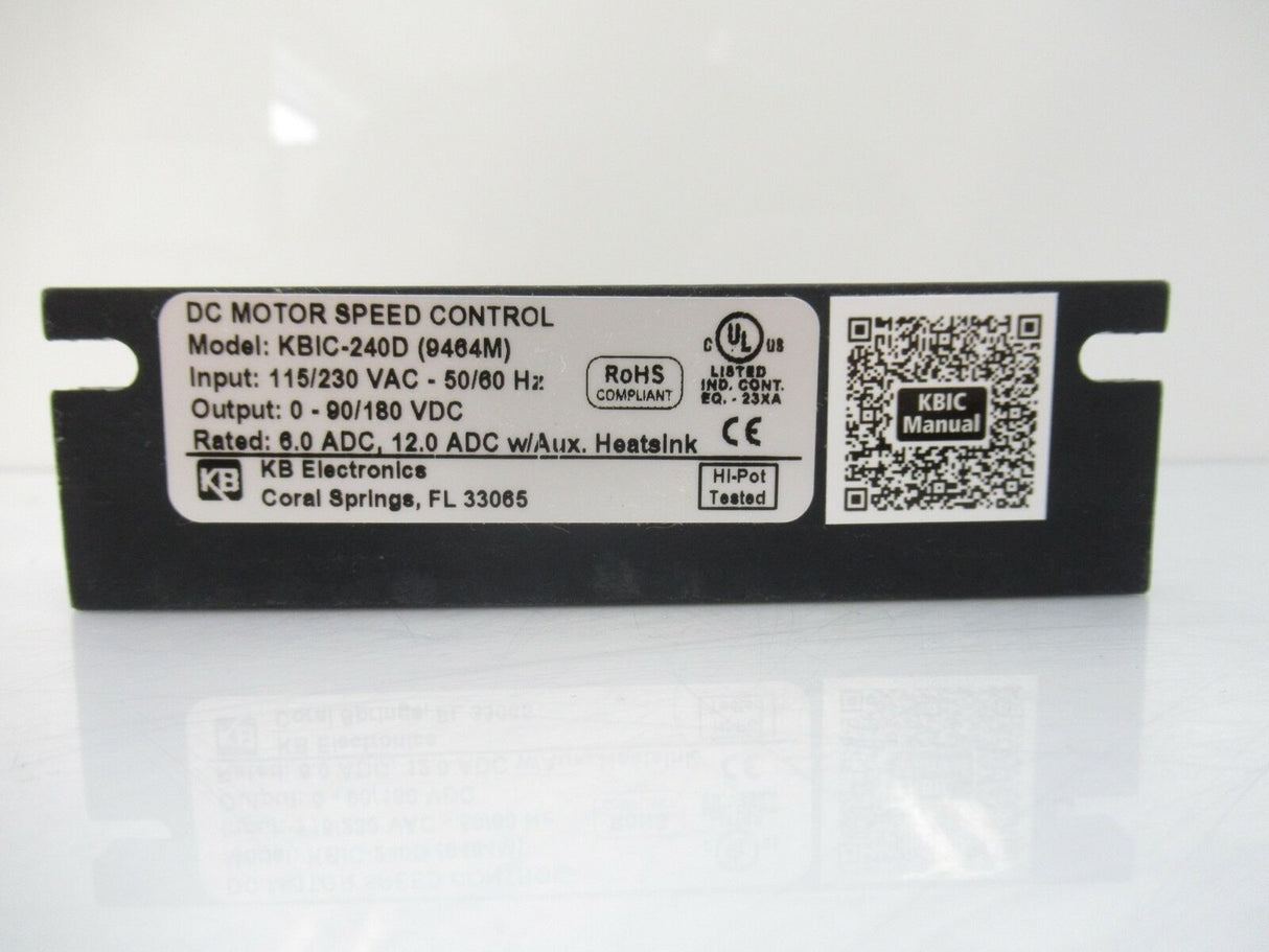 KBIC-240D KBIC240D 9464N KB Electronic DC Drives, Chassis