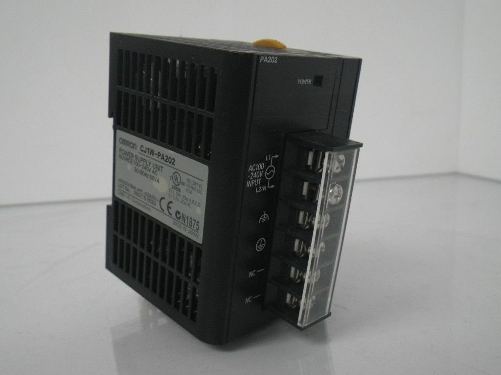 CJ1W-PA202 CJ1WPA202 Omron Power Supply Module 100 To 240V AC