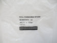 93805A314 18-8 Stainless Steel Threaded Rod, M6 X 1mm Thread Size, 12mm (New)