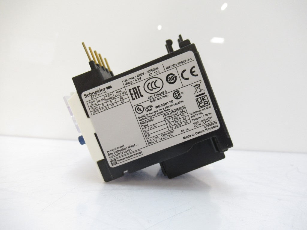 LR2 K0314 LR2K0314 Schneider Electric TeSys Differential Thermal Overload Relay