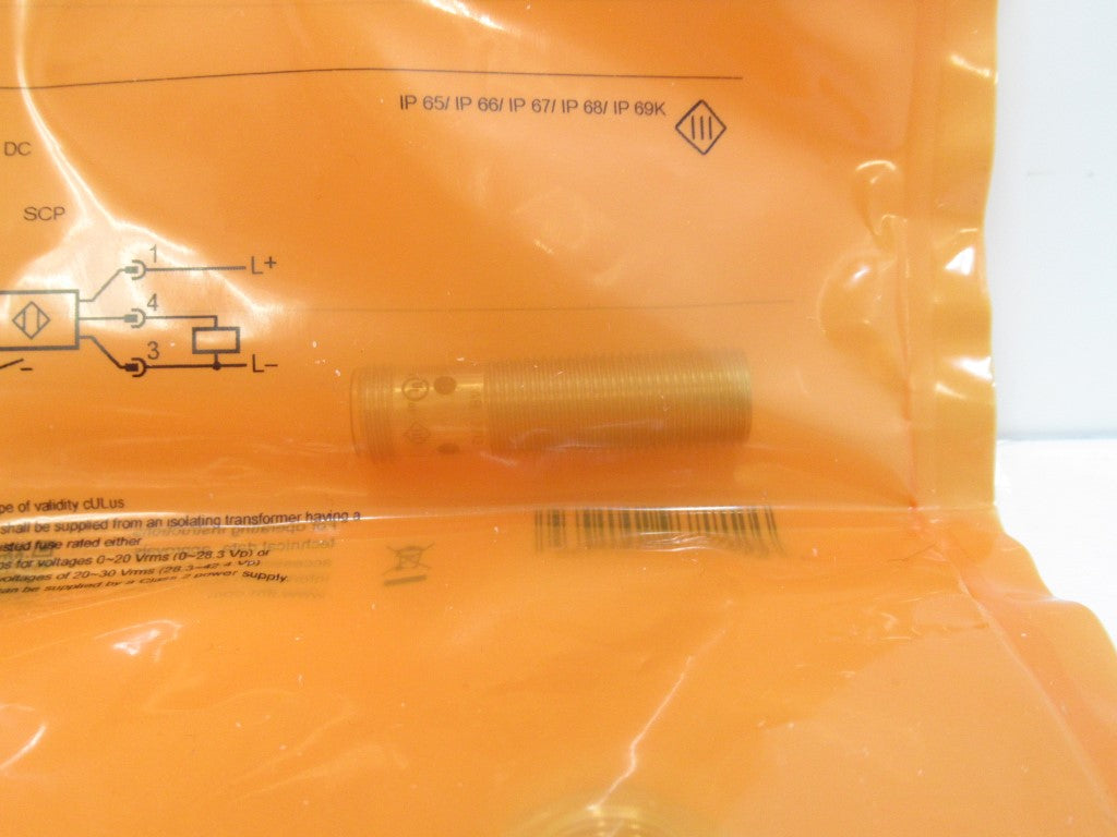 IFS289 IFB3004BBPKG/K1/US-104 Ifm Electronic Inductive Sensor, 3-Wire, M12