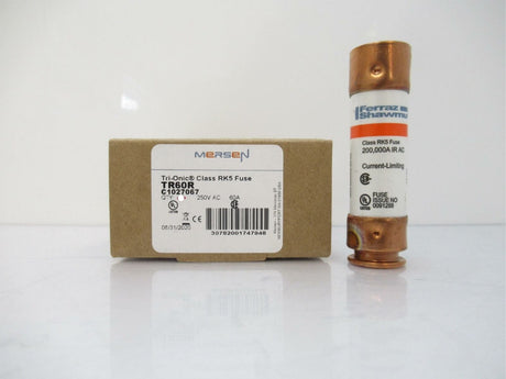 TR60R Mersen Ferraz Shawmut Fuse, UL Class RK5, 60 Amps (Sold By Unit, New)