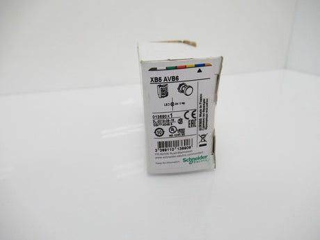 XB5AVB6 Schneider Electric Harmony XB5 Pilot Light, Blue, LED, 22mm, 24V AC/DC