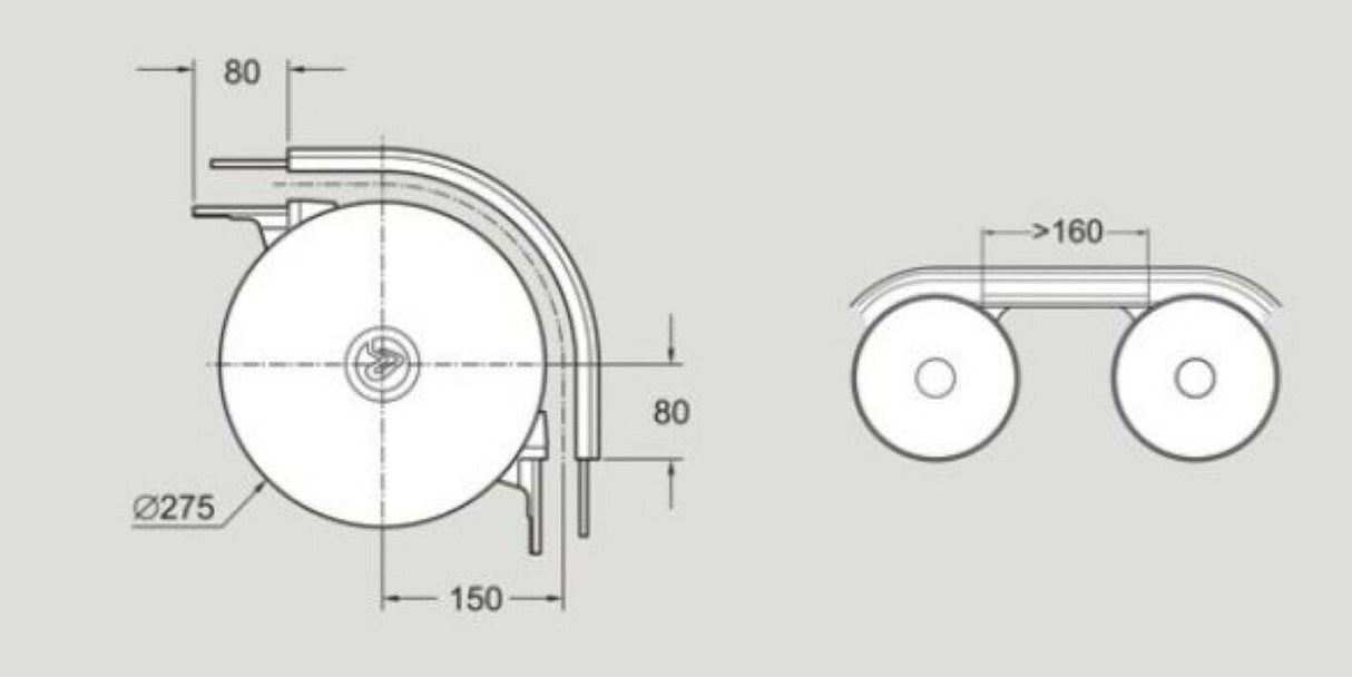 XLBH 90R150 A XLBH90R150A Flexlink XL Wheel Bend New in Box