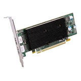 Matrox Video Card M9128 1Gb Pcie X16 Low Profile Dual Head Display Port Retail