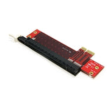 StarTech PEX1TO162 PCIE x1 to x16 Low Profile Slot Extension Adapter Retail