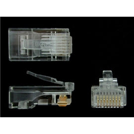 Startech Crj4550Pk Cat5E Rj45 Stranded Modular Plug Connector 50Pk Retail