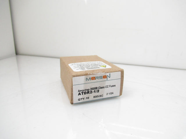 Mersen ATDR2-1/2 Fuse Time-Delay 600V AC, Lot Of 10