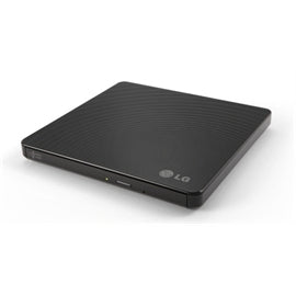 LG External Slim DVDRW GP60NB50 8X 9.5mm Black with Software Retail