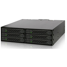 ICY DOCK ToughArmor MB996SP-6SB 6x2.5 SATA 6Gbps HDD SSD Mobile Rack Cage in