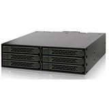 ICY DOCK ToughArmor MB996SP-6SB 6x2.5 SATA 6Gbps HDD SSD Mobile Rack Cage in