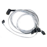 Adaptec 2280000-R 0.8m RA miniSAS SCSI SFF-8643 to 4 x1Serial Fan-Out Cable