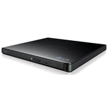 LG External Slim DVDRW GP65NB60 8X USB 9.5mm Black with Cyberlink Software RTL