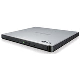 LG External Slim DVDRW GP65NS60 8X USB 9.5mm Silver with Cyberlink Software