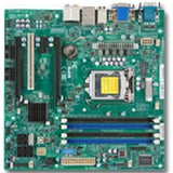 Supermicro MB MBD-C7B75-O Ci7 i5 i3 S1155 B75 32G DDR3 SATA PCIE PCI USB uATX