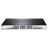 D-Link Network DGS-1510-28XMP 24PT SmartPro Gigabit PoE Switch w 4x10GbE SFP+