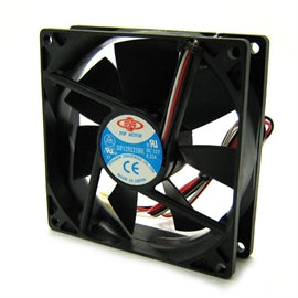 Dynatron Fan DF129225BM-3G 92x92x25mm 3000RPM 12V 3.0W 2 Ball Bearing