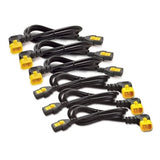 APC Cable AP8704R-NA Power Cord Kit (6 ea) Locking C13 to C14 1.2m Brown Box