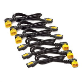 APC Cable AP8704R-NA Power Cord Kit (6 ea) Locking C13 to C14 1.2m Brown Box