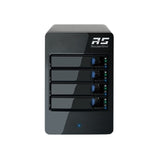 HighPoint RS6414S RocketStor 6414S 4Bay SAS SATA Storage Tower Enclosure RTL