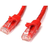 StarTech N6PATCH7RD 7ft Cat6 Patch Cable with Snagless RJ45 Connectors Red RTL