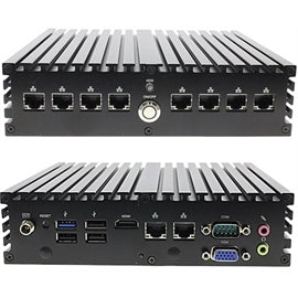 JETWAY System HBJC390F541WAA19B 10*LAN BayTrail Celeron J1900 Fanless Retail