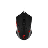 MSI Mouse S12-0401250-EB5 Interceptor DS B1 Gaming Mouse 1600dpi BK Red Retail